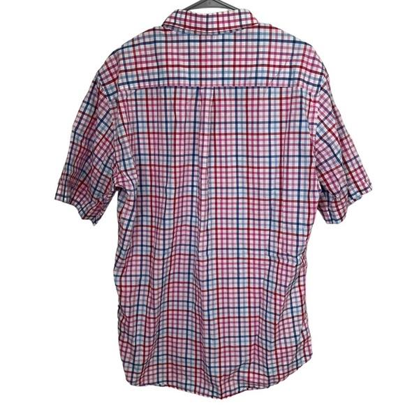 Peter Millar 100% Cotton Button Down Short Sleeve Large - Picture 2 of 3